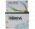 Package of Abriva Tab 400mg 28's +1 Pack of Dacriva Tab 60mg 28's
