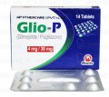 Glio-P Tab 4mg/30mg 14's