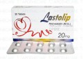 Lastolip Tab 20mg 2x10's