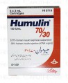 Humulin 70/30 Inj 100iu/ml 5Cartridgesx3ml