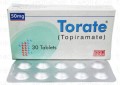 Torate Tab 50mg 30's