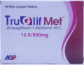 Truglif met 12.5/500mg Tablets 14's