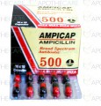 Ampicap Cap 500mg 10x10's