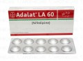 Adalat LA 60 Tab 60mg 2x10's