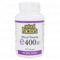 Natural Vitamin E Mixed Tocopherol Cap 90's
