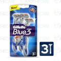 Gillette Blue 3 Blades - 3 cartridges
