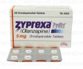 Zyprexa Zydis Tab 5mg 28's