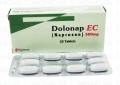 Dolonap EC Tab 500mg 2x10's