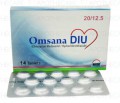 Omsana-DIU Tab 20mg/12.5mg 14's