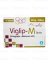 Viglip-M Tab 50mg/850mg 2x7's