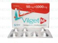 Vilget-M Tab  50mg/1000mg 14's