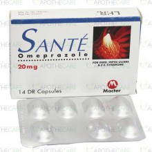 Sante Cap 20mg 14's