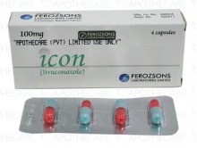 Icon Cap 100mg 4's