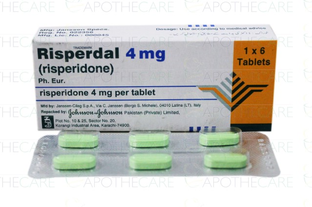 Risperdal risperidone 4 mg