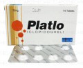 Platlo Tab 75mg 14's