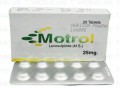 Motrol Tab 25mg 2x10's