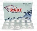 Rabz Tab 20mg 14's