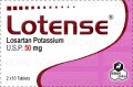 Lotense Tab 50mg 2x10's