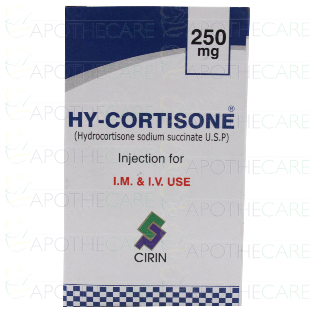 Hy Cortisone Inj 250mg 1vial