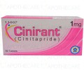 Cinirant Tab 1mg 5x10's