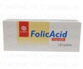 Folic Acid Tab 5mg 100's