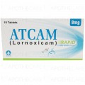 Atcam Rapid Action Tab 8mg 10's