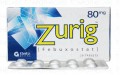 Zurig Tab 80mg 20's 120 Packs