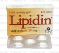 Lipidin Tab 20mg 2x5's