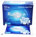 Ruling Plus Powder Sachet 40mg/1680mg 10's