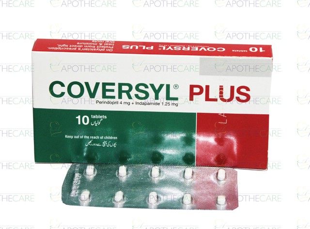 Coversyl Plus Tab 4mg 1.25mg 10 s