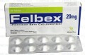 Felbex Tab 20mg 20's