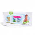 Mothercare Baby Wipes White LID Large 80Pcs
