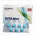 Sita Met Tab 50mg/1000mg 14's