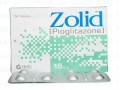 Zolid Tab 15mg 14's 108 Packs