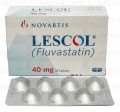 Lescol Cap 40mg 28's