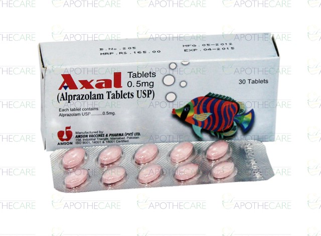 Axal Tab 05mg 3x10s