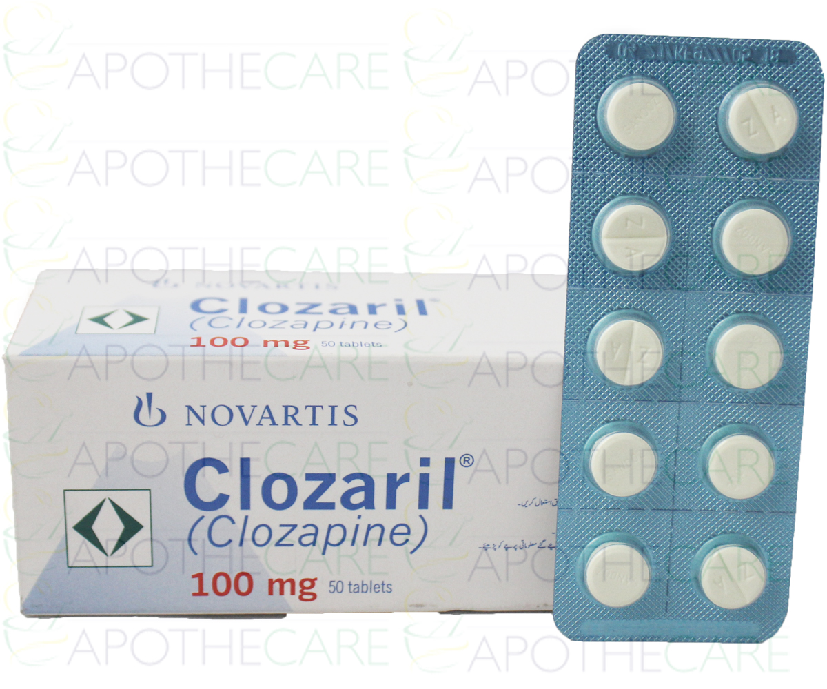 Clozaril Tab 100mg 10s