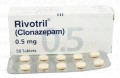 Rivotril Tab 0.5mg 50's