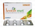 Jentin Met Tab 50mg/1000mg 14's