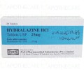 Hydralazine HCL Tab 25mg 20's