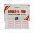 Ceradin Cap 250mg 12’s