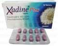 Xadine Plus Tab 60mg/60mg 10's