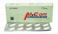 M.Com Tab 7.5mg 3x10's