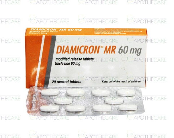 diamicron mr 60 mg ราคา er