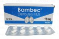 Bambec Tab 10mg 3x10's