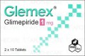 Glemex Tab 1mg 2x10's