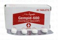 Gempid Tab 600mg 20's