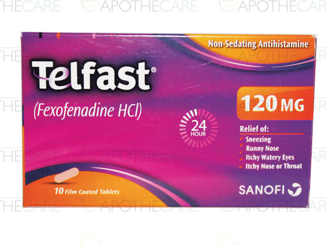 Telfast Tab 120mg 1x14s