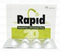 Rapid Cap 20mg/1100mg 14's