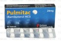 Pulmitac Tab 20mg 1x10's